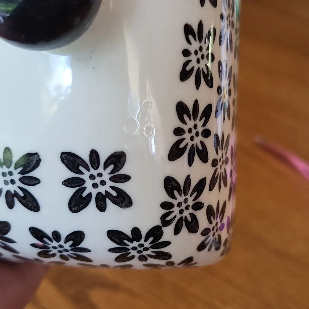 Signature Housewares Black and white Butter dish - Picture 8 of 8